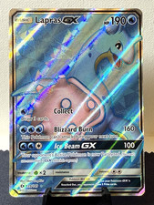 Pokemon TCG: Sun & Moon Base Set Lapras GX 139/149 Full Art Ultra Rare LP