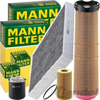 MANN FILTER INSPEKTIONSPAKET passend für MERCEDES E KLASSE W/S 211 200 220 CDI