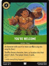 You're Welcome 96/204 Shimmering Skies Disney Lorcana 007997