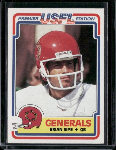 1984 Topps USFL #73 Brian Sipe