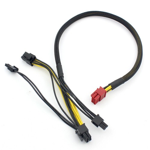 Cable de alimentación para tarjeta gráfica XT-XINTE 18AWG PCI-E de 8 pines a doble 8 pines para Antec ECO - Imagen 3 de 8