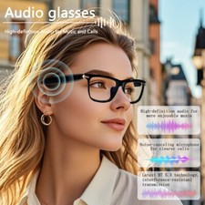 Brand New Flexible Stable Sturdy AI Smart Glasses with 160 Languages Translation