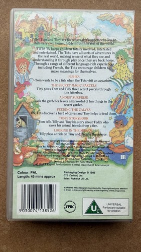 Tots TV: The Secret Magic Parcels and Other Stories VHS - Picture 3 of 4
