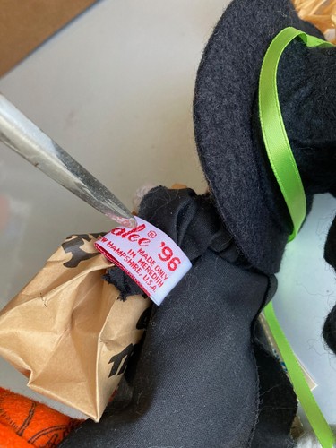 Vintage Annalee Halloween Witch Mouse Trick or Treat  7" 1996 #3009 - Picture 6 of 8