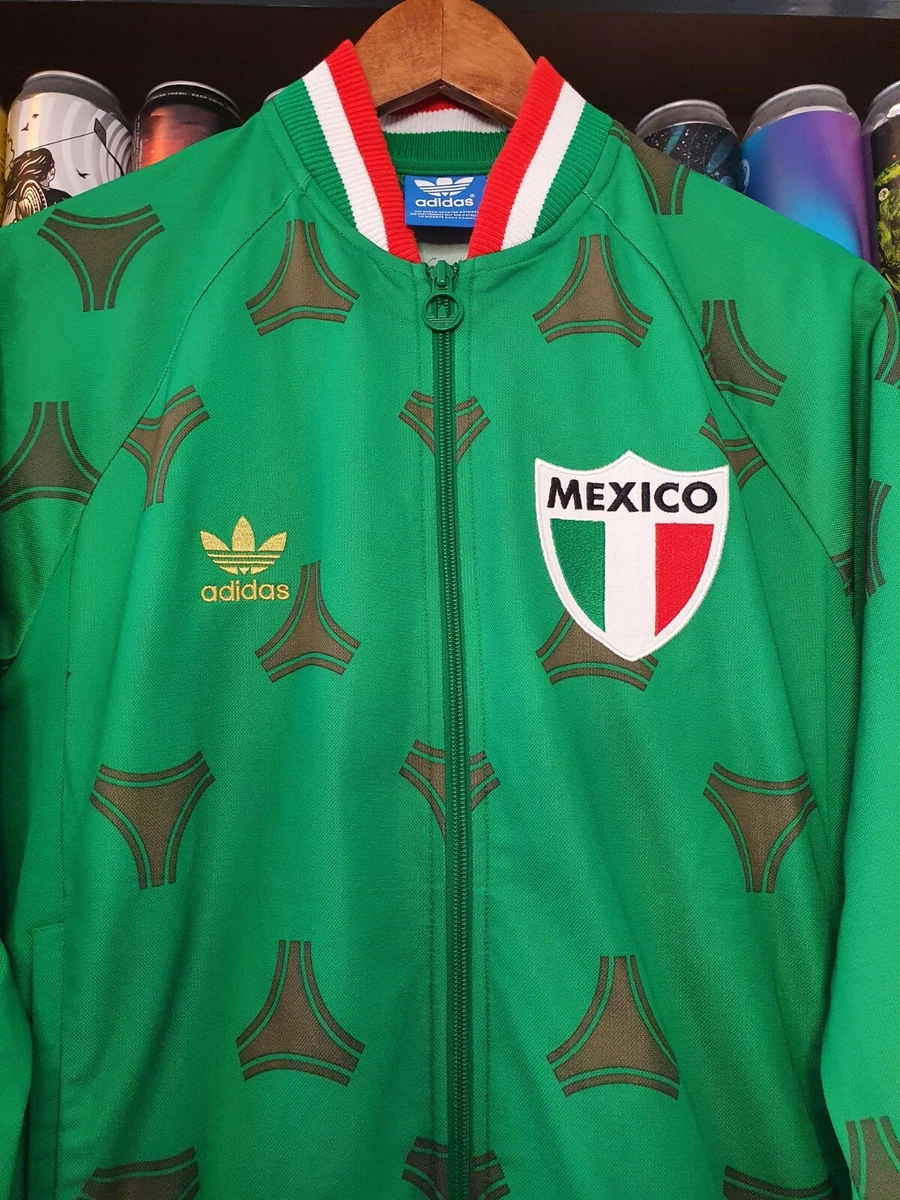 Adidas Mexico Mens Large Tracksuit Jacket Track Top Vintage Retro