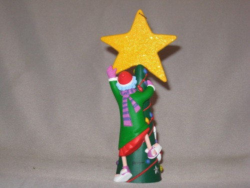 Decoración Hallmark 1998 estilo Maxine Floyd Tree estrella adorno de Navidad - Imagen 2 de 3