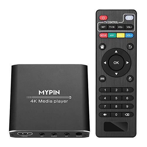 4K Media Player, Digital MP4 Player for 8TB HDD/USB Drive/TF Card/H.265 - Picture 1 of 5