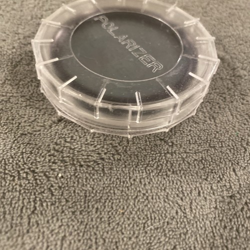 Vivitar 55mm Polarizer PL Glass Lens Filter Japan Genuine Polarizing W/ Case - Picture 4 of 4