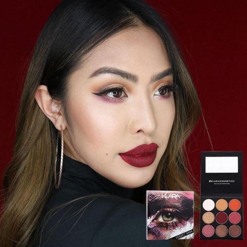 9 Colors Eye Shadow Shimmer Glitter Powder Palette Matte Cosmetic Eyeshadow - Picture 7 of 7