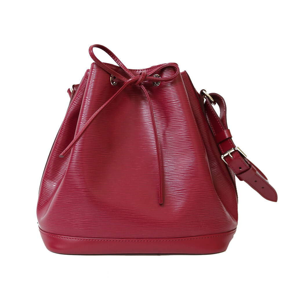 LOUIS VUITTON Shoulder Bag M40676 Red Fuchsia Epi Leather Epi Petit Noe s l1200