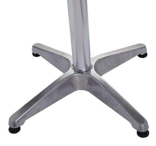 STEHTISCH ALUMINIUM 2IN1 BISTROTISCH BARTISCH TISCH HÖHENVERSTELLBAR 70-110CM - Bild 3 von 8