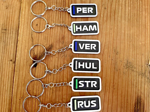 F1 Driver Keychain (Full SET 20 Keychains) (2025 Season) | F1 Driver| F1 Gift - Picture 6 of 10