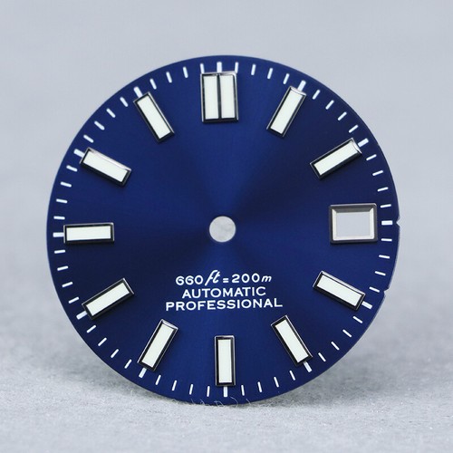 Reloj mecánico refractivo esfera 28,5 mm buceo skx007 NH35 movimiento BGW9 lume - Imagen 2 de 11