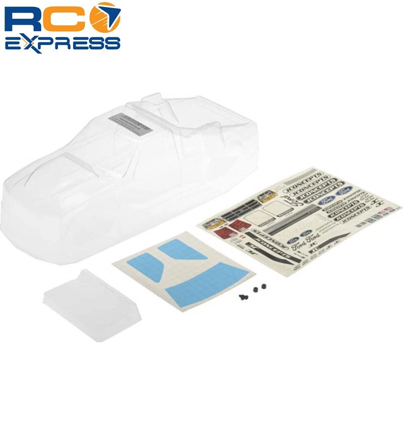 JConcepts 1993 Ford F-Series RC10t Vintage Team Truck Clear Body JCO0307 - Image 2 of 2