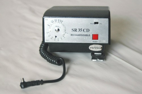 Camera Flash Gold Crest Sr 35 Cd Rechargeable Flash Unit For SLR 35mm Camera - Picture 5 of 6