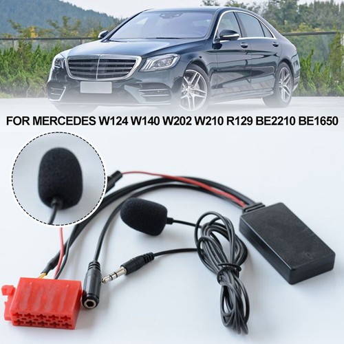 Adaptador auxiliar de música para Mercedes W124 W140 W202 W210 fácil instalación - Imagen 4 de 9