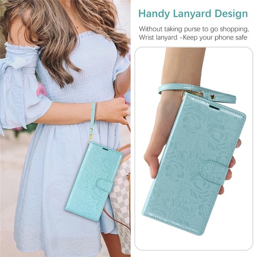 For Samsung A05S A15 A55 A14 A54 A33 A12 A21S A16 Case Flip Leather Wallet Cover - Picture 61 of 81