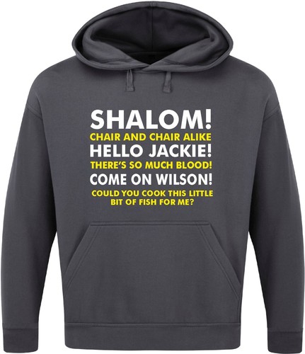 SHALOM! SUDADERA CON CAPUCHA Friday Night Cena Divertido Eslogan Para Hombre Top Padre Papá - Imagen 14 de 17