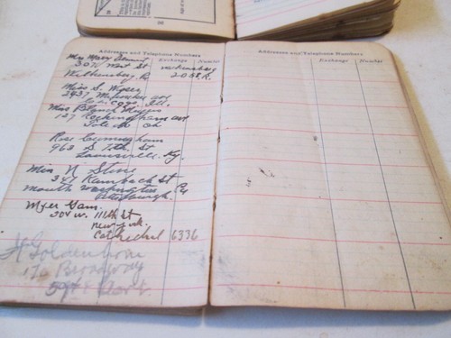 Antique 2 Daily Reminder BookS 1919 & 1928 Compliments Of STEPHEN CAPLIN READ - Imagen 5 de 15