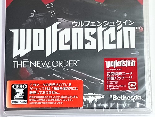 Wolfenstein The New Order PlayStation 3 Brand New Sealed from Japan - Picture 8 of 11