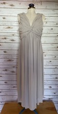 ASOS Maternity Dress Grey Tulle Special Occasion Bridesmaid Wedding Midi Size 10