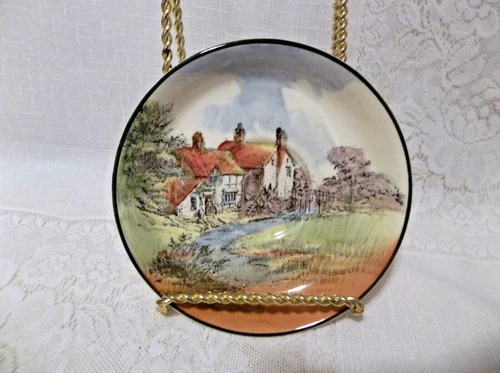 ROYAL DOULTON COUNTRYSIDE COTTAGES VINTAGE SAUCER 