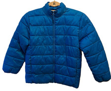 Children's Place Puffer Coat Blue Kids Jacket Size L/G 10/12