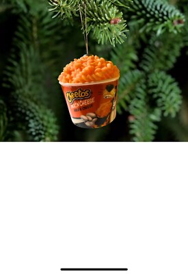 Cheetos Bold & Cheesy Mac 'N Cheese Decoupage Ornament - New