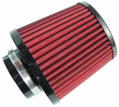 SAAS Performance Pod Air Filter 76mm Inlet [Colour: Carbon Fibre] | eBay
