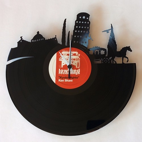 Vinyl Record Clock - Pisa - Picture 2 of 4