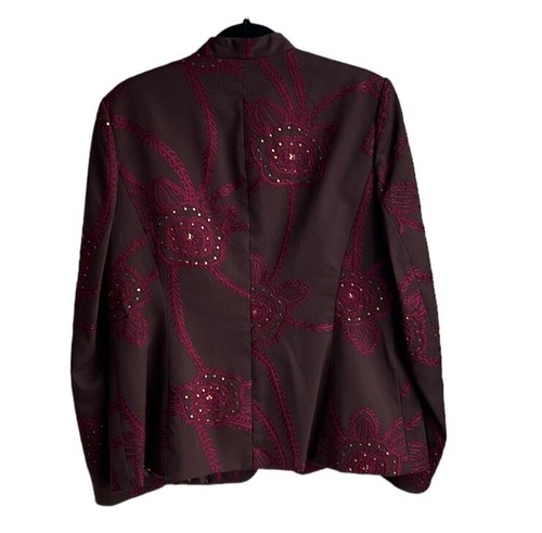 Due Per Due Embroidered Sequin Jacket - Picture 2 of 13
