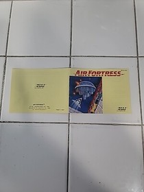 AIR FORTRESS : (NES , 1988) = INSTRUCTION MANUAL ONLY