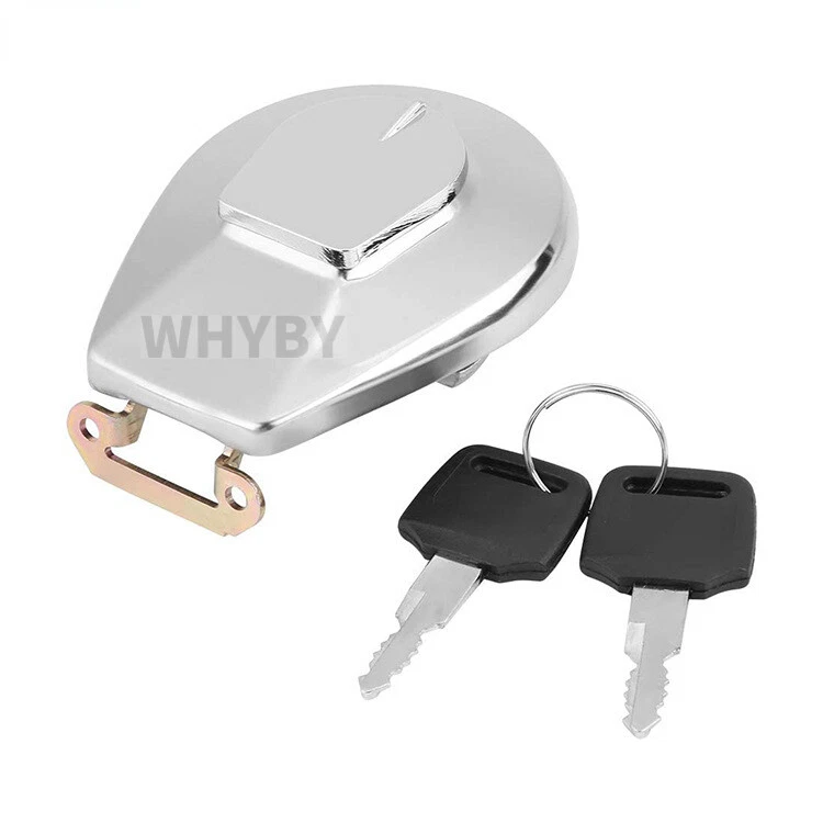 Llaves de tapa de tanque de gasolina para Honda VF1100C V65 Magna 1983-1985 #17620-MB1-023& Foto 3 de 4