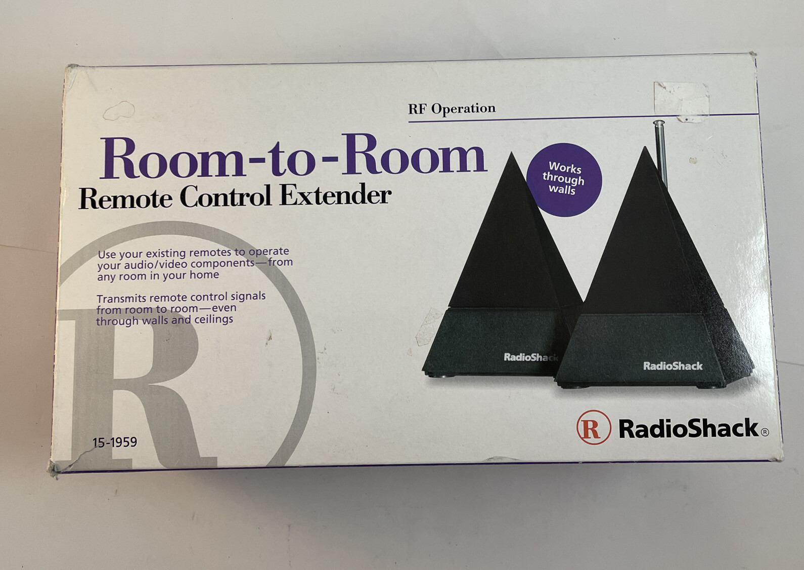 Radio Shack RoomToRoom Remote Control Extender 151959 OPEN BOX eBay