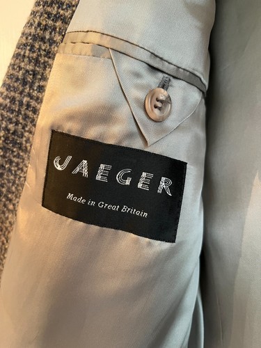Chaqueta Blazer Informal Jaeger Para Hombres Gris Tweed XL - Imagen 5 de 6