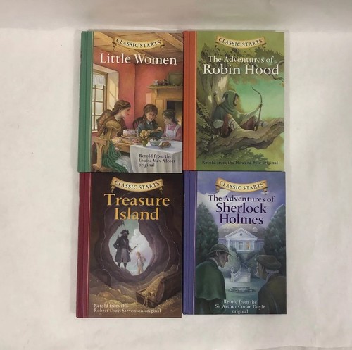 4 Classic Starts® lLittle Women, Robin Good, Treasure Island, Sherlock Holmes - Bild 1 von 4
