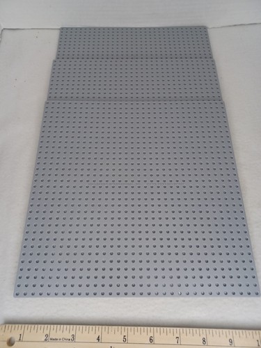 Baustein Grundplatte 32x32 Punkte Nieten Grundplatten 10""x10"" grau - 3er SET - Bild 9 von 12