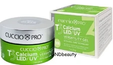 Cuccio Pro T3 Cool Cure Calcium LED/UV Versatility Self-Leveling PINK Gel 1 oz.