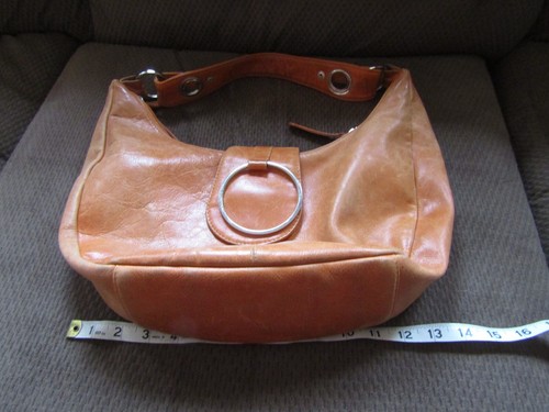 Hobo Handtasche Iris Tyler Orange Leder - Bild 7 von 10