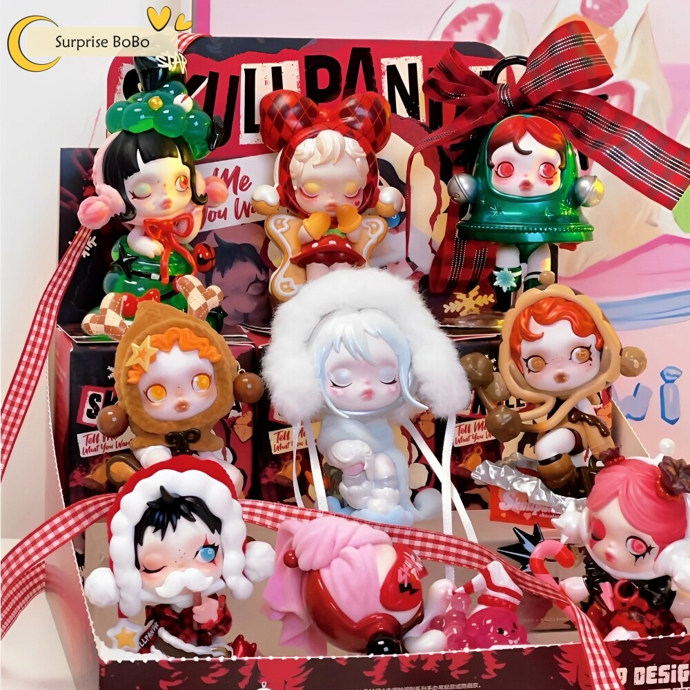 POP MART SKULLPANDA Tell Me What You Want Xmas Blind Box POP MART SKULLPANDA Tell Me What You Want Xmas Blind Box