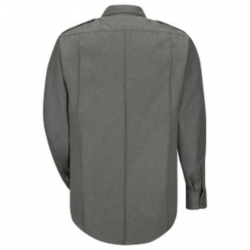 CAMICIA HORACE SMALL HS1514 DEPUTY DELUXE MANICA LUNGA 16 X 33 GRIGIO ERICA - Foto 3 di 4