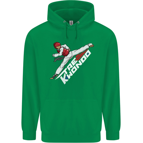 Taekwondo Fighter Mixed Martial Arts MMA Childrens Kids Hoodie - Picture 44 of 68