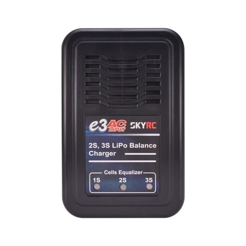 SKYRC e3 Charger 2S 3S LiPo Battery Balance Charger AC Input 100V-240V EU Plug - Picture 10 of 12