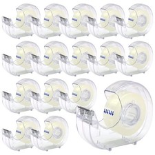 OWLKELA Clear Tapes and Refillable Dispensers 16 Pack 0.7" x 28 yds per roll ...