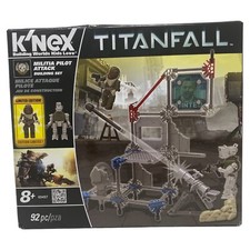 K’NEX Titanfall Militia Pilot Attack 69497 Building Set 92pcs Retired Limited