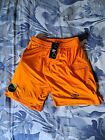 Umbro 2018-2019 Team Jamaica Men's Padded Goalie Soccer Shorts Medium Orange