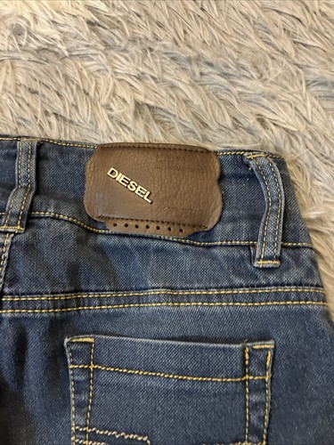 Diesel Bermuda Jean Shorts Women's 32 Blue Denim Cut Off Casual , Soft, Stretch - Picture 11 of 11