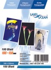 100 Blatt 100x150 230g/m² Fotopapier HGlossy+wasserfest von LabelOcean