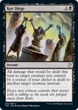 Kor Dirge X4 (Time Spiral Remastered) MTG (NM) *CCGHouse* Magic