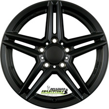 2x Rial M10X racing-schwarz 8.5x20 ET53 - LK5/112 ML66.5 Felge Alu